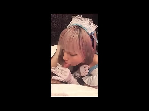 ❤️ Idolo giapponese [mayuka], costume da cameriera francese, parte 1, pompino e masturbazione con lozione ️❌  Sessu à porn co.xxx050890.ru ❌